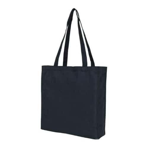 Black Recycled Colored Book Tote