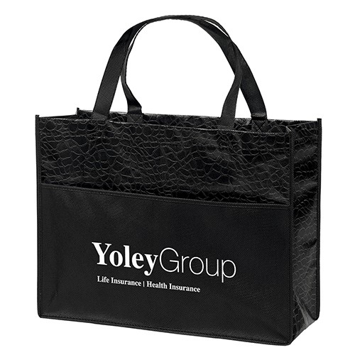 15 x 17 Large Nonwoven Rainbow Tote Bags - 12 Pc.