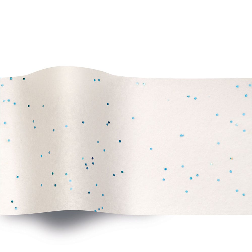 Black Onyx Glitter Tissue Paper, 20x30, Bulk 200 Sheet Pack