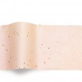 Rose gold on blush tissue paper