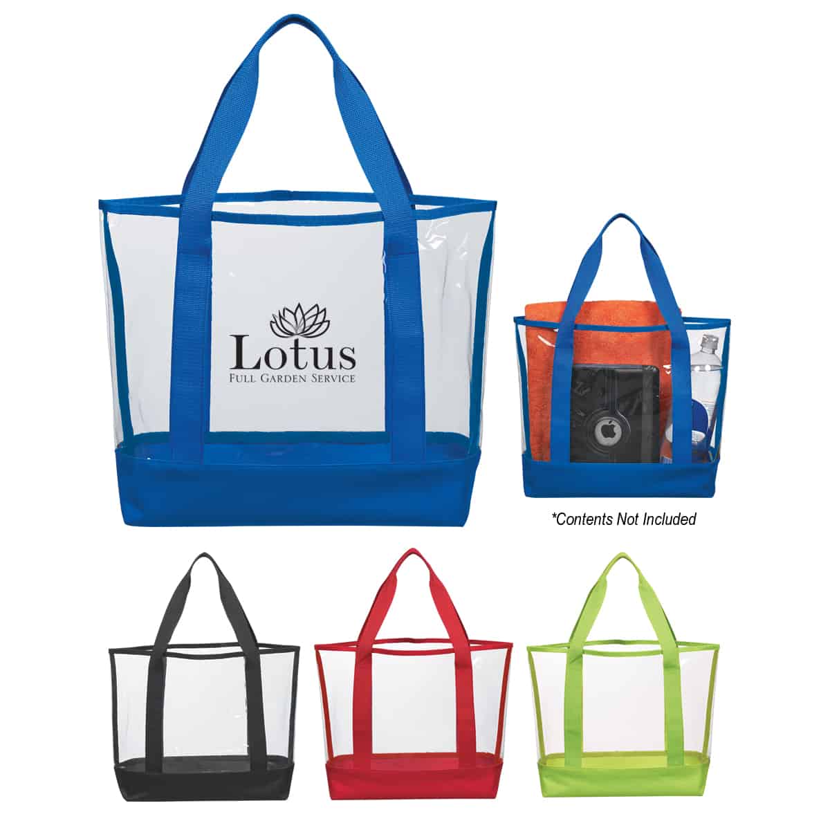 Clear Casual Tote Bag | Bag Ladies