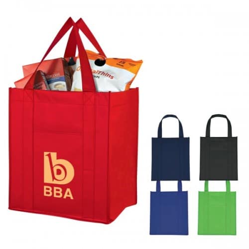 Group of Matte Laminated Shopper Totes