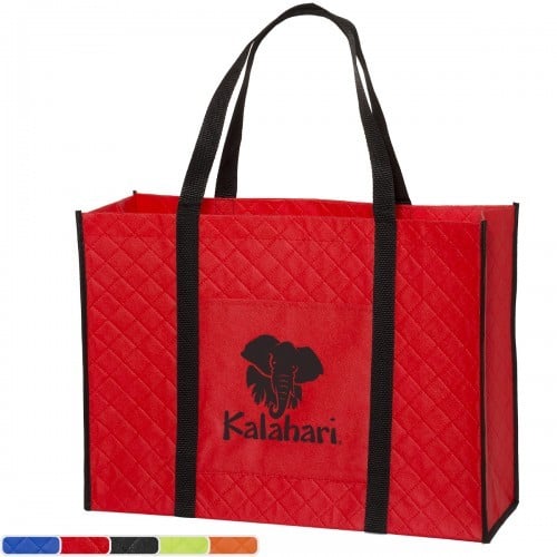 Group of Quilted Tote Bags