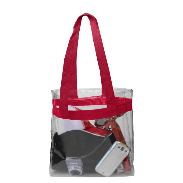 Clear Plastic Tote Bags with Handles for NFL Games