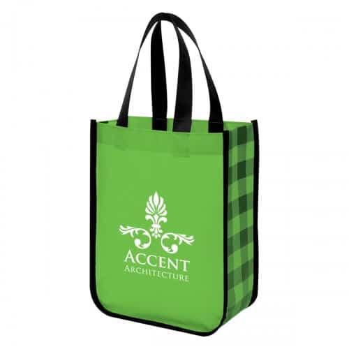 Matte Laminated Designer Tote Bags with Curved Corners