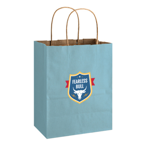 country blue matte shopper